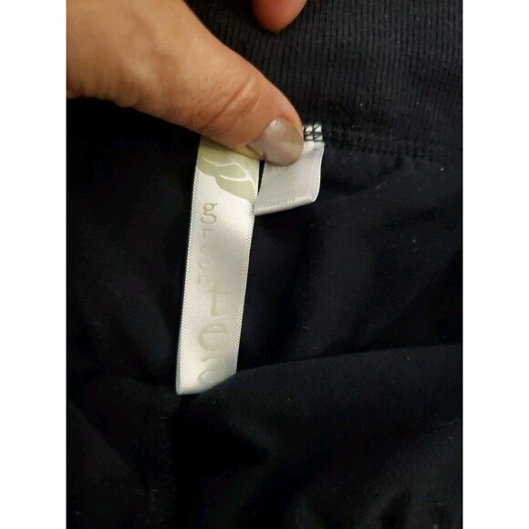 Green Tea Black Skort Shorts Skirt Tie Waist Stretch Athletic Athleisure Sz XXL - Picture 3 of 6